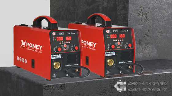 Corriente sinérgica del soldador 140amp-200Amp del MIG del arco del CO2 para la fabricación de metal