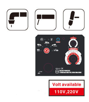 Soldador sinérgico AC220V Mini Mig Welding Machine de 140 amperios Mig